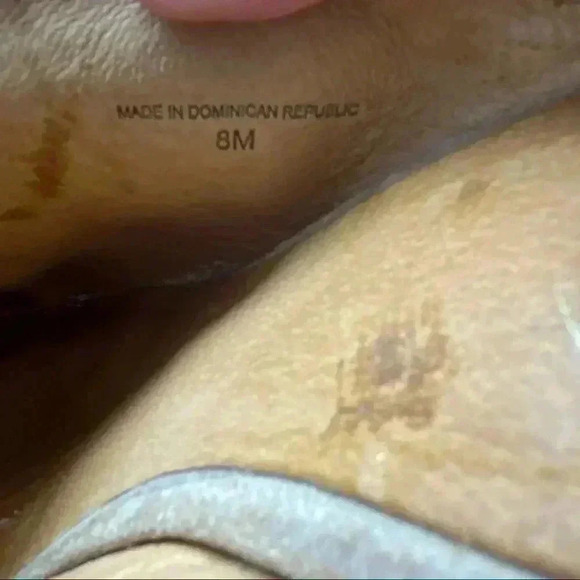 Platform clog wedges Jack Rogers suede clogs/mule wedge shoes size 8 - Picture 8 of 8